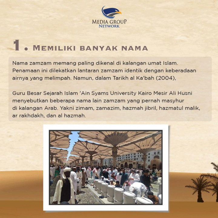 Lima Fakta Unik Air Zamzam