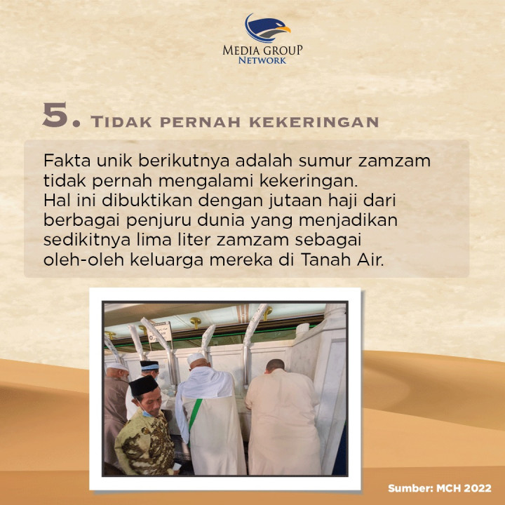 Lima Fakta Unik Air Zamzam