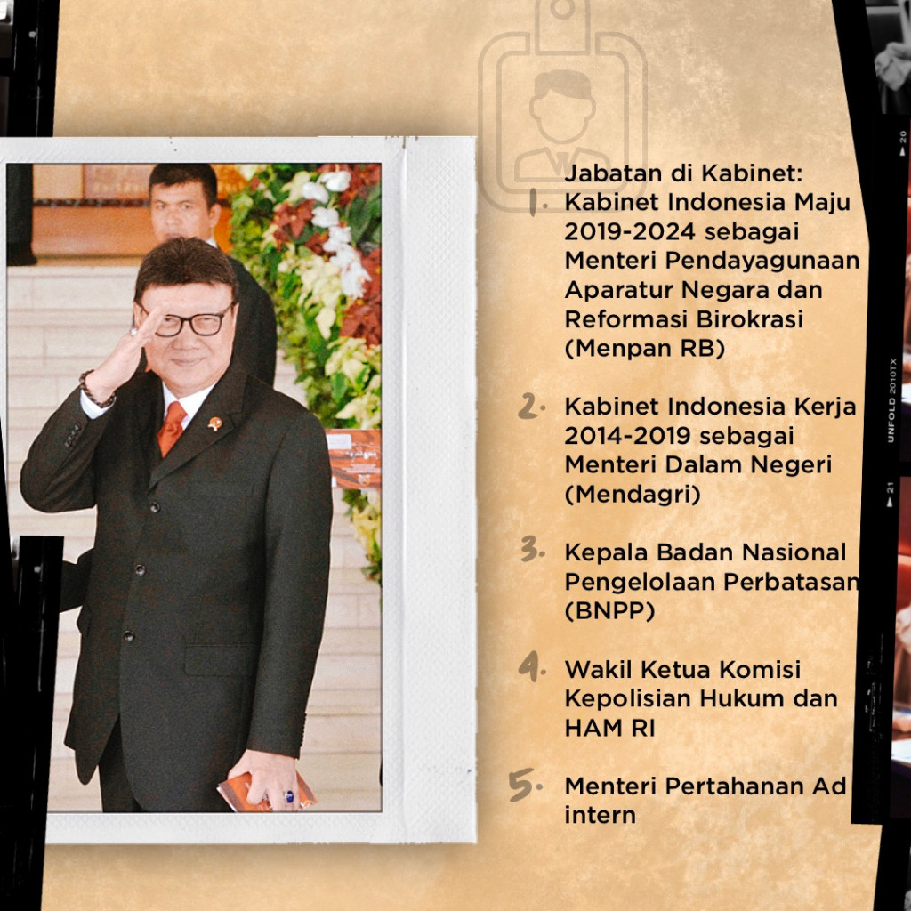 Profil dan Karier Politik Menpan RB Tjahjo Kumolo