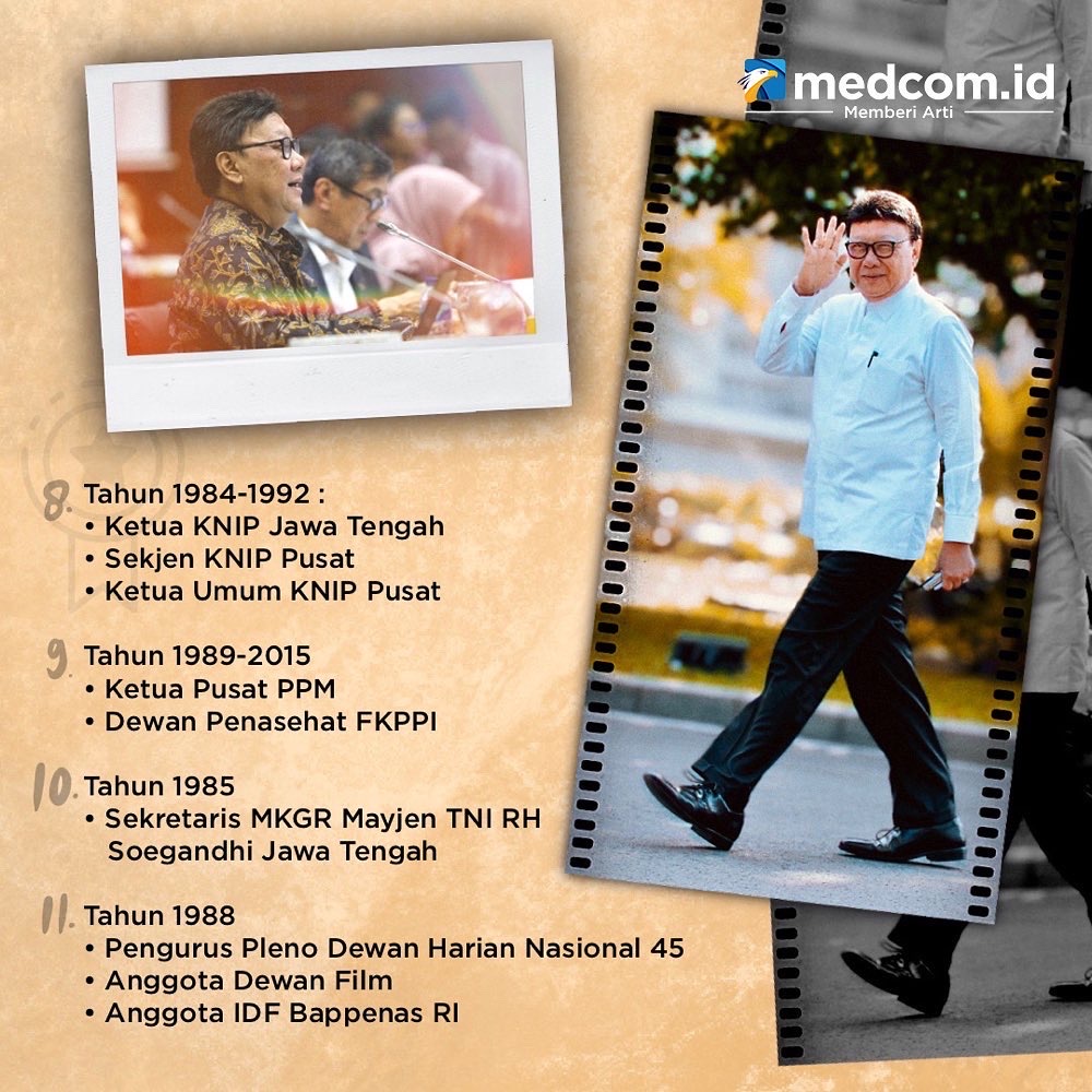Profil dan Karier Politik Menpan RB Tjahjo Kumolo