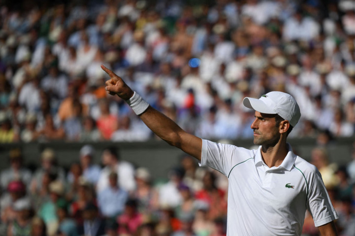 Di partai puncak Djokovic akan ditantang Nick Kyrgios. Kyrgios melaju ke final tanpa berkeringat setelah lawannya di semifinal, Rafael Nadal memutuskan mengundurkan diri karena cedera perut.