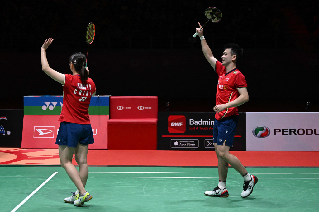 Berlaga di Axiata Arena, Kuala Lumpur, Minggu, 10 Juli 2022, Rinov/Pitha menyerah dua gim langsung 17-21, 12-21 dalam duel berdurasi 32 menit.