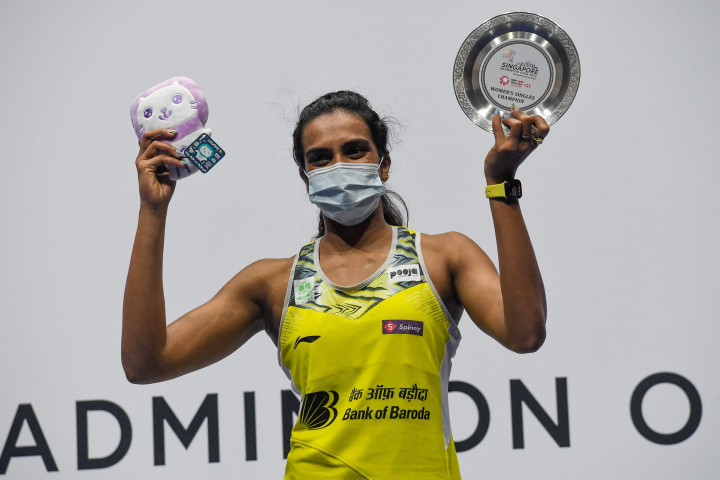 Tunggal putri India, Pusarla V. Sindhu, berhasil menjadi juara Singapore Open 2022.