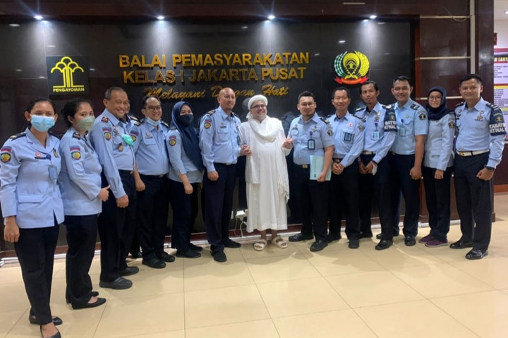 Mantan pemimpin Front Pembela Islam (FPI) Muhammad Rizieq Shihab telah menyelesaikan masa tahanannya dan dinyatakan bebas dari Rumah Tahanan Negara (Rutan) Bareskrim, Rabu, 20 Juli 2022.