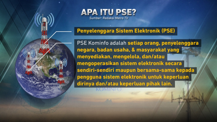 Sanksi untuk PSE yang tidak Terdaftar
