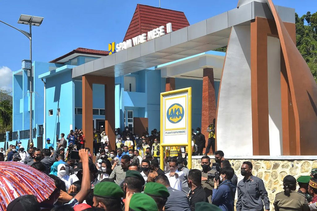 SPAM Wae Mese II sendiri dibangun dengan nilai investasi mencapai Rp159 miliar.