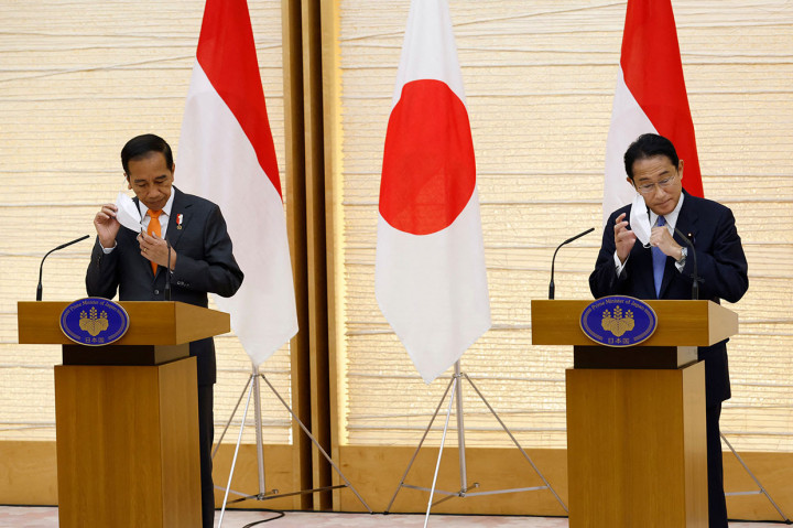 Pertemuan keduanya dan kalangan bisnis Jepang untuk membahas sejumlah kerja sama bilateral, terutama di bidang perdagangan dan investasi.