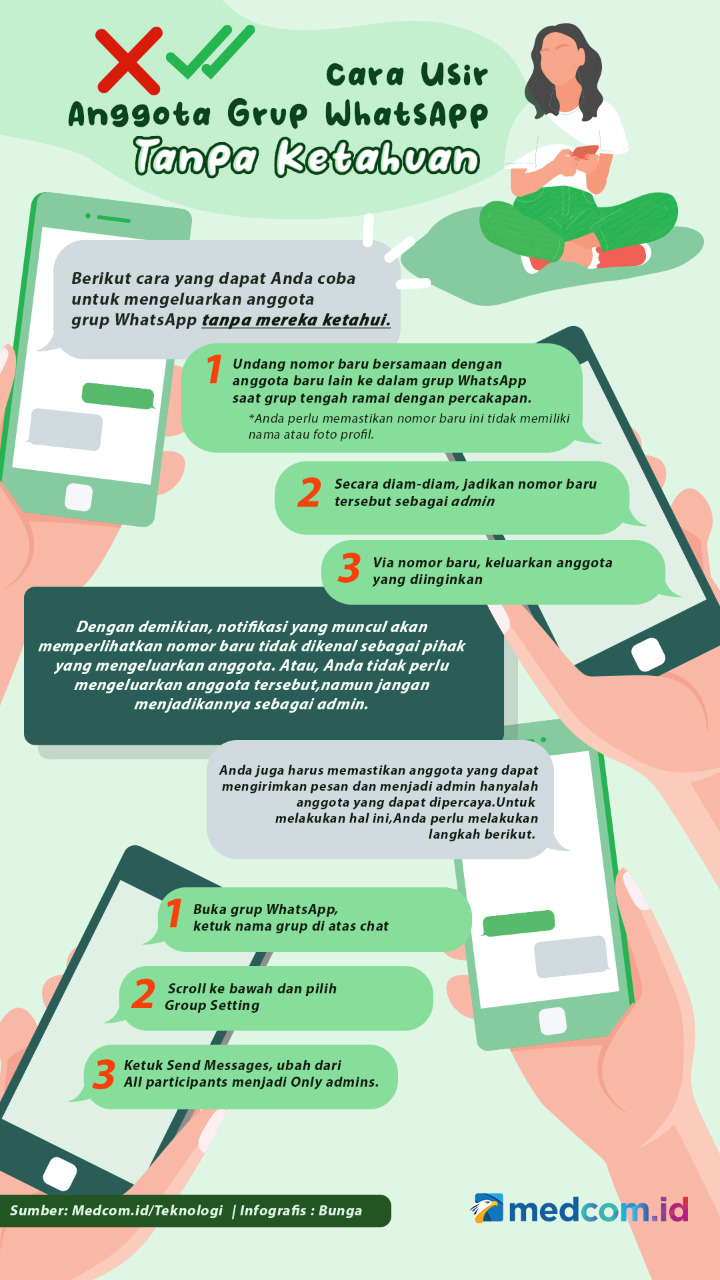 Cara Usir Anggota Grup WhatsApp Tanpa Ketahuan