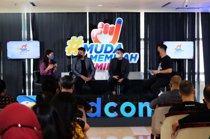 Launching kanal Pemilu Medcom.id juga menghadirkan talkshow Kenal Politik (Kepo) bersama Co-Founder Total Politik Budi Adiputro, CEO Catchmeup Haifa Inayah, dan Head of Cakradata Muhammad Nurdiyansyah, yang dipandu oleh Alfa Mandalika.