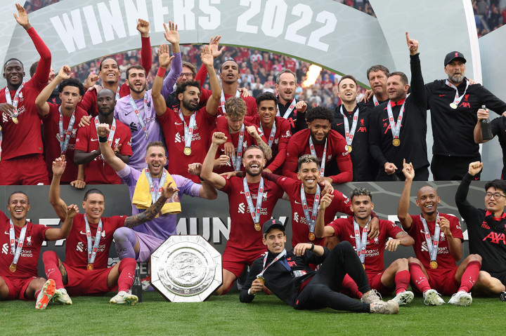 Liverpool bersama Arsenal kini sebagai klub dengan trofi terbanyak kedua di ajang Community Shield setelah Manchester United yang 21 gelar Community Shield.