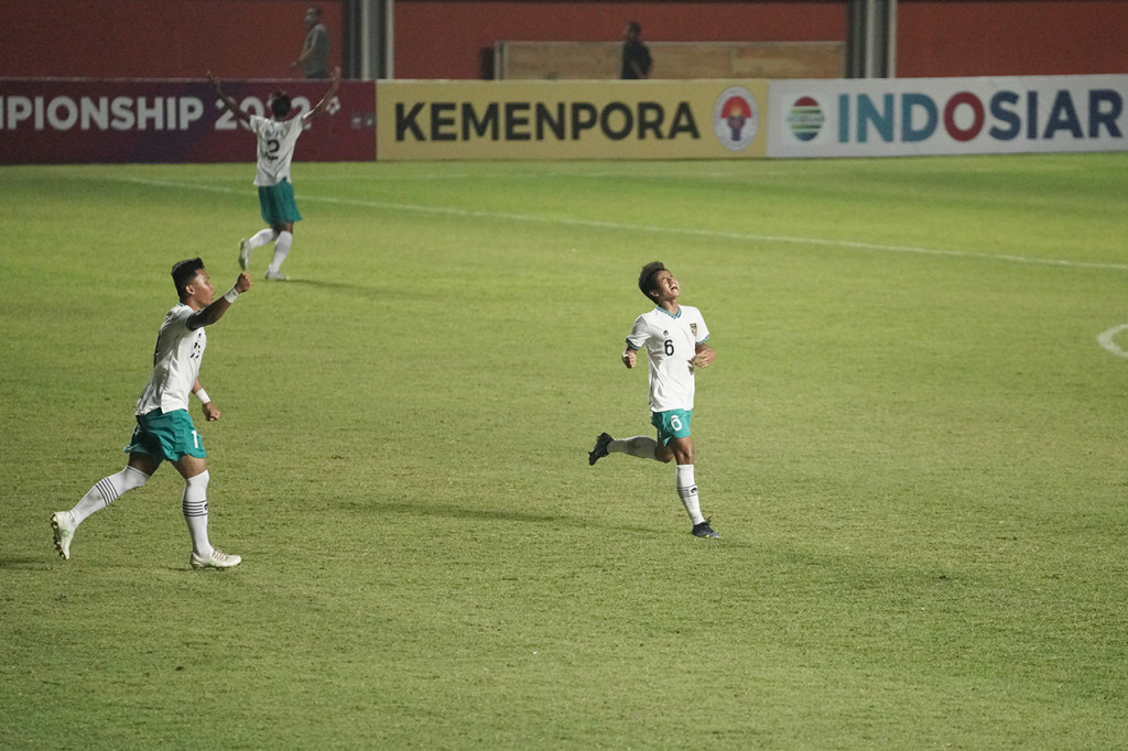 Muhammad Nabil Asyura ('3, 18, 30) mencetak hattrick di babak pertama, dengan Muhammad Kafiatur Rizky ('35, 43) dan Mokhamad Hanif Ramadhan ('20) tidak mau ketinggalan mencatatkan nama di papan skor. 