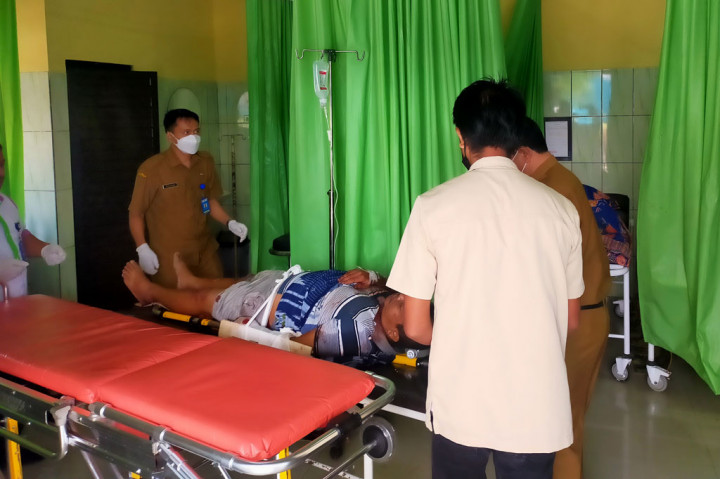 Kepala Puskesmas Sukamantri, Kabupaten Ciamis Bambang Suganda mengatakan, korban meninggal rata-rata mengalami luka di bagian kepala, tangan, kaki, dan dada akibat benturan. 