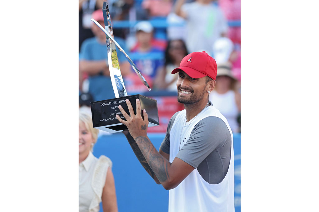 Petenis Australia itu menumbangkan petenis peringkat ke-96 Nishioka 6-4, 6-3 demi menyabet gelar ATP pertamanya setelah tiga tahun atau sejak ia meraih titel yang sama pada edisi 2019.
