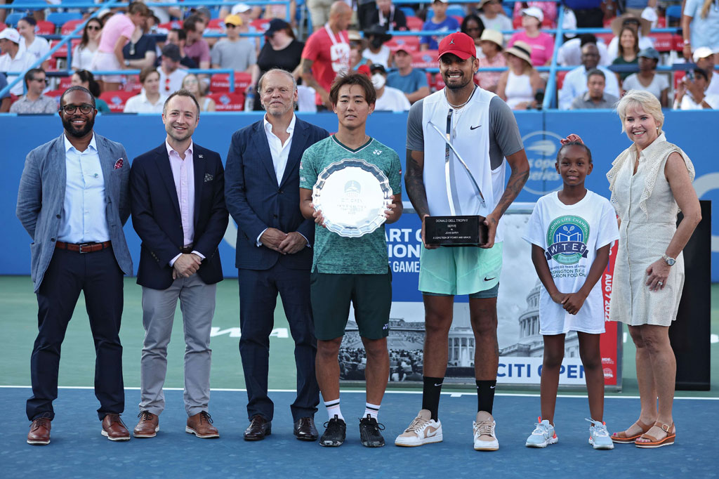 Berkat kemenangan di Washington, Kyrgios akan naik ke posisi ke-37 dalam ranking dunia. Dia sebetulnya bisa saja merangsek ke peringkat ke-15 dunia seandainya Wimbledon tetap memberlakukan penambahan poin bagi para peserta.