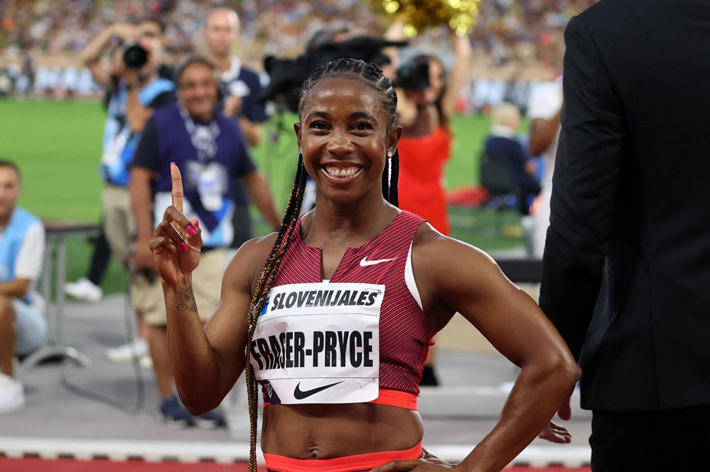 Fraser-Pryce memenangi gelar juara dunia kelimanya dalam kejuaraan dunia di Eugene, Oregon, bulan lalu, dan sejak itu terus tak terkalahkan.