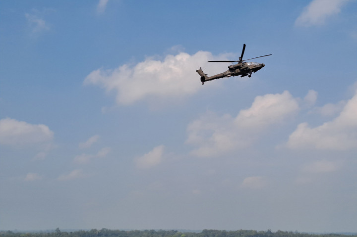 Adapun dalam pelaksanaan latihan puncak ini melibatkan 69i personil TNI AD, 750 personil US Army, 88 personil Australia Defends Force. Sementara untuk persenjataan dan alutsista yang digunakan yakni meriam 105 KH 178, meriam 105 M119, heli AH-64 Apache, heli UH-60 Blackhawk, helly bell 412, Astros, Himars, MO 60, dan MO 81. 