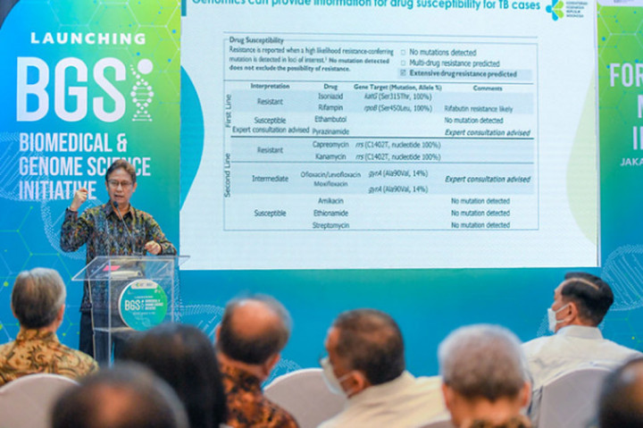 Melalui BGS-I, kata Menkes, metode WGS akan dimanfaatkan untuk penelitian pengembangan pengobatan pada enam kategori penyakit utama lainnya, yaitu kanker, penyakit menular, penyakit otak dan neurodegeneratif, penyakit metabolik, gangguan genetik dan penuaan.