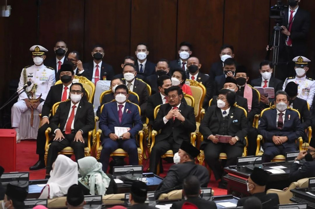 Dalam pidatonya, Jokowi mengungkap 4 kekuatan yang dimiliki Indonesia, mulai sumber daya melimpah hingga bonus demografi.