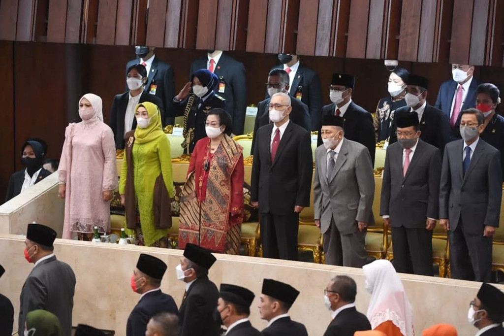 Turut hadir Presiden ke-5 RI Megawati Soekarnoputri, Wakil Presiden ke-10 dan ke-12 RI Jusuf Kalla, Wakil Presiden ke-6 Try Sutrisno, Wakil Presiden ke-9 Hamzah Haz