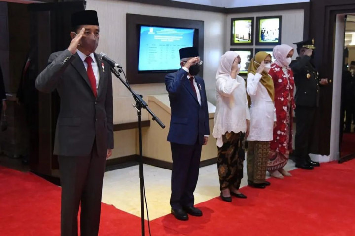 Acara yang digelar tepat pada pukul 00.00 WIB tersebut merupakan bagian dari rangkaian peringatan Hari Ulang Tahun ke-77 Kemerdekaan Republik Indonesia.