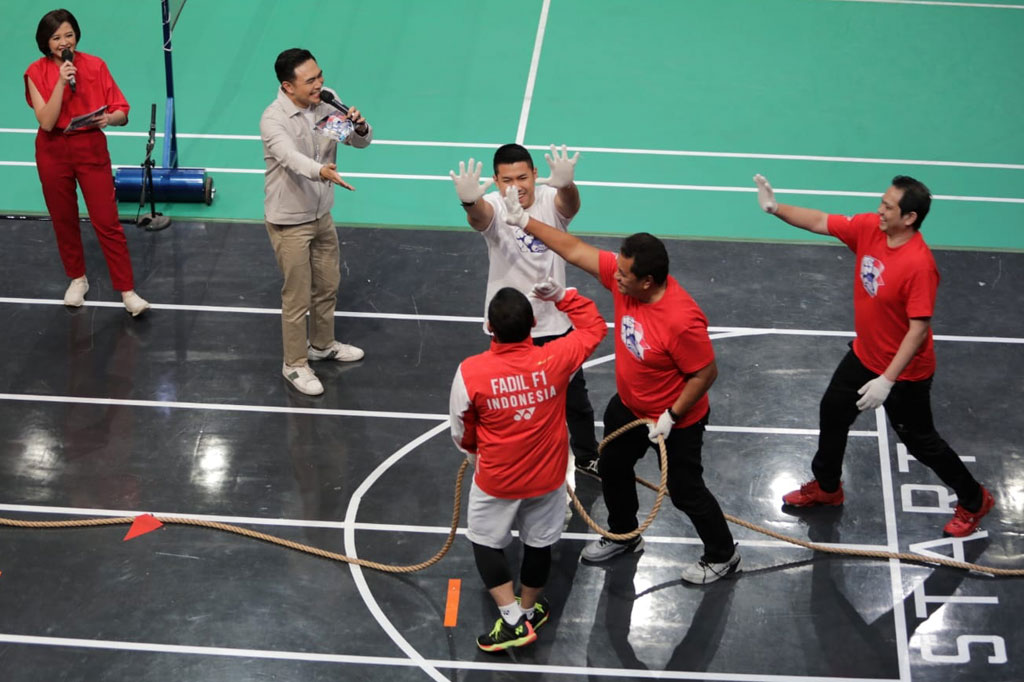 Selain dansa bola dan tenis meja, Pesta Rakyat Kemerdekaan ke-77 RI oleh Media Group Network juga mempertandingkan lomba lainnya, seperti tarik tambang, adu penalti, dan bulutangkis. 