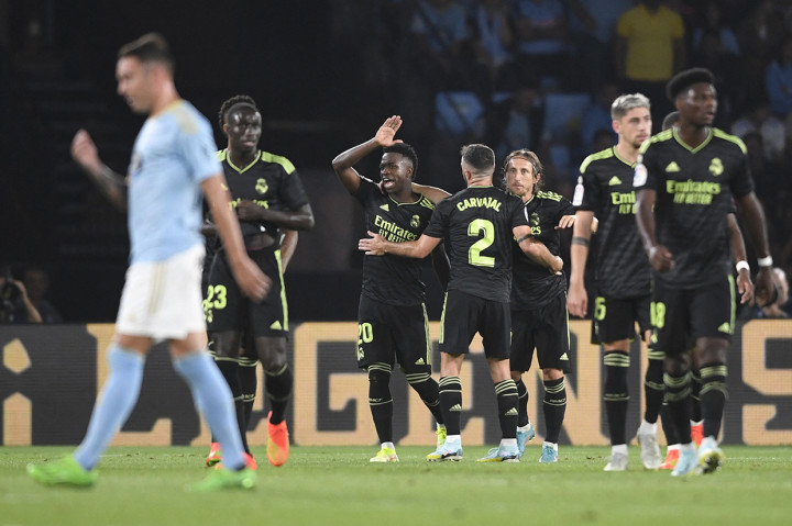 Real Madrid meraih kemenangan meyakinkan pada pekan kedua Liga Spanyol 2022-2023. Los Blancos mengalahkan tuan rumah Celta Vigo dengan skor 4-1.