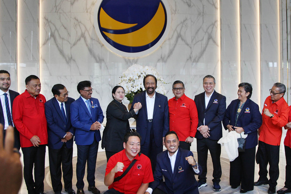 Kedua partai sepakat bekerja sama membangun Indonesia ke depan, terutama menyukseskan Pemilu 2024 yang aman dan damai.