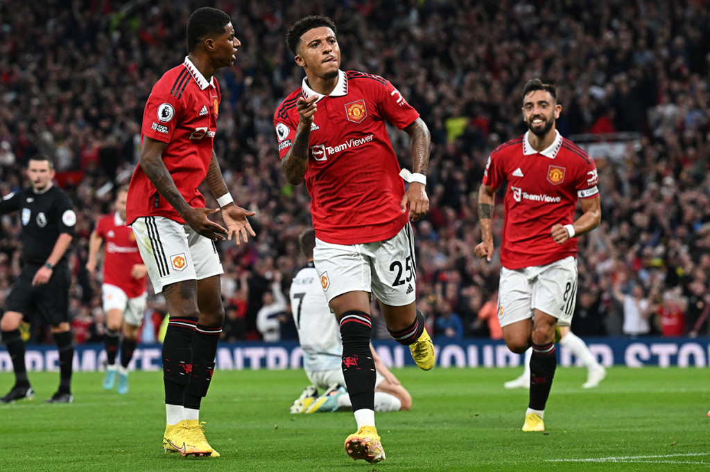 Manchester United memetik kemenangan 2-1 atas Liverpool dalam duel sengit di Old Trafford, pekan ke-3 Premier League 2022/23, Selasa, 23 Agustus 2022, dini hari WIB.