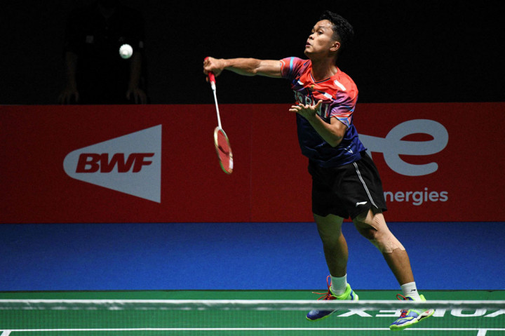 Pada pertandingan yang berlangsung di Tokyo Metropolitan Gymnasium, Ginting hanya butuh 29 menit untuk menuntaskan pertemuan keduanya melawan pebulu tangkis asal Mauritius itu.