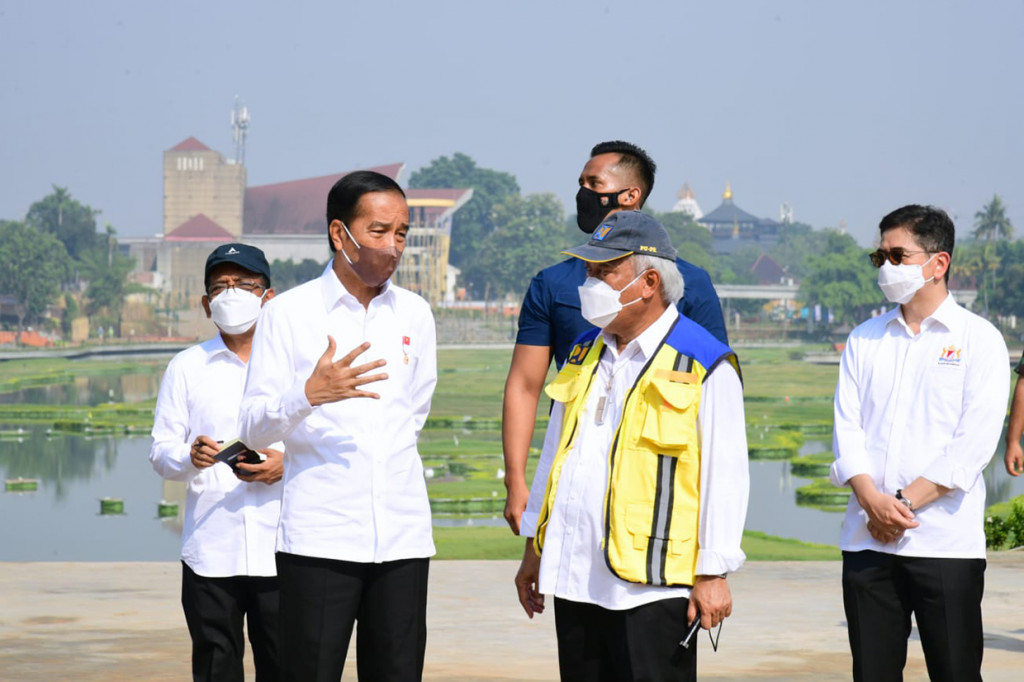 Sementara itu, Menteri Pekerjaan Umum dan Perumahan Rakyat (PUPR) Basuki Hadimuljono mengatakan bahwa renovasi TMII kali ini mengusung konsep alami seusai dengan arahan yang disampaikan oleh Presiden Jokowi. 