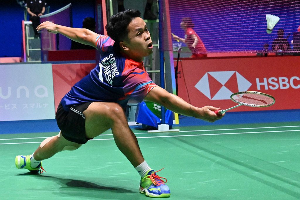 Dengan demikian Indonesia meloloskan empat wakil ke perempat final BWF World Championship yakni Ginting, Jonatan Christie, serta dua ganda putra Mohammad Ahsan/Hendra Setiawan dan Fajar Alfian/M Rian Ardianto.