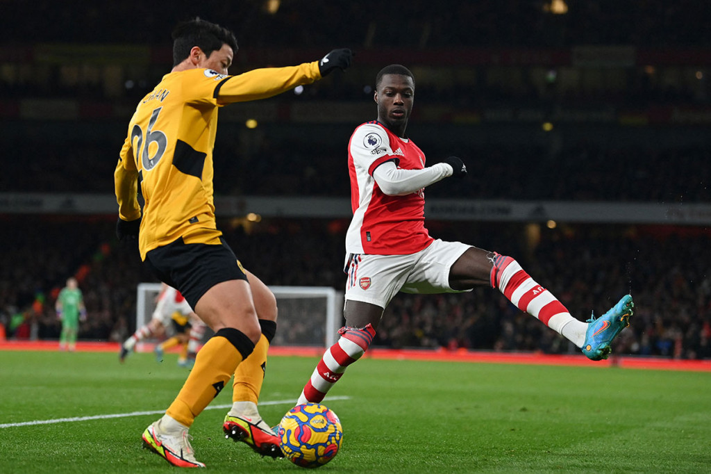 Pepe bergabung dengan Arsenal dari Lille dalam kesepakatan kontrak 80 juta euro pada Agustus 2019 dan telah bermain 111 kali untuk The Gunners.