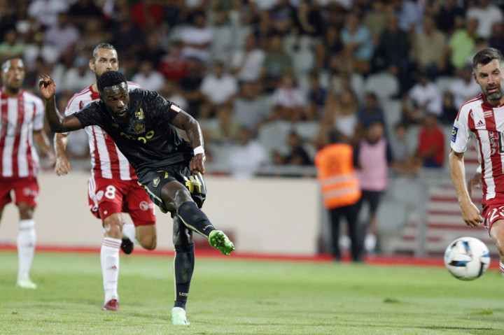 Ajaccio, yang sejauh ini masih tanpa kemenangan, kembali kebobolan sebelum turun minum ketika Jonathan Bamba mengonversi umpan silang dari Jonathan David.