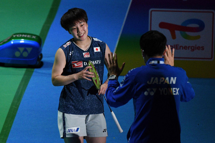 Bertanding di Tokyo Metropolitan Gymnasium, Tokyo, Jepang, Minggu, 28 Agustus 2022, Akane mengalahkan wakil Tiongkok, Chen Yufei. 