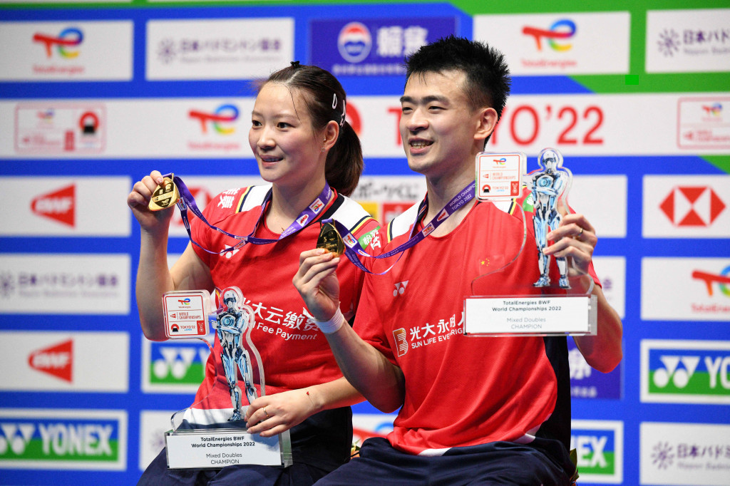 Sebelumnya, mereka menang di Kejuaraan Dunia Bulutangkis 2018 dan Kejuaraan Dunia Bulutangkis 2019. 