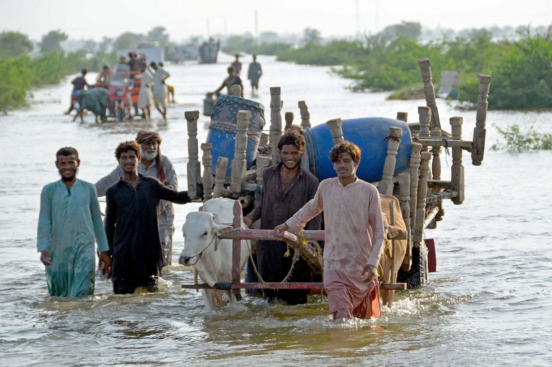 Potret Banjir di Pakistan yang Tewaskan 1.000 Orang Lebih