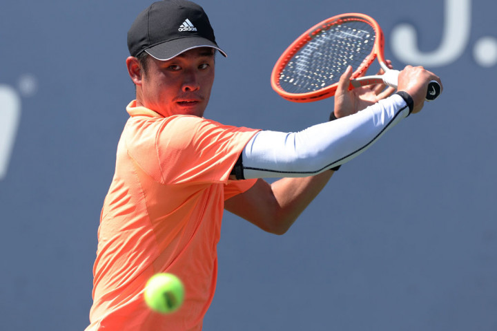 Wu, 22, menang 6-3, 6-4, 6-0 di ronde pembuka, dengan melepaskan sembilan ace dalam 31 pukulannya melewati lawannya dari Georgia.