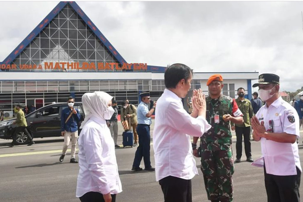 Di Lampung, Presiden dijadwalkan menyambangi Pasar Pasir Gintung dan Kantor Pos Bandarlampung untuk menyampaikan sejumlah bantuan sosial bagi masyarakat.