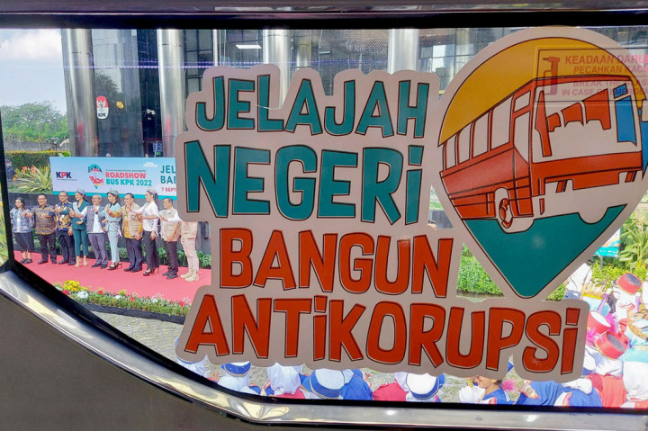 KPK melepas perjalanan Bus 'Jelajah Negeri Bangun Antikorupsi', yang akan singgah di tiga Provinsi yaitu Lampung, Sumatera Selatan, dan Banten, dimulai sejak 9 September sampai dengan 9 Oktober 2022.