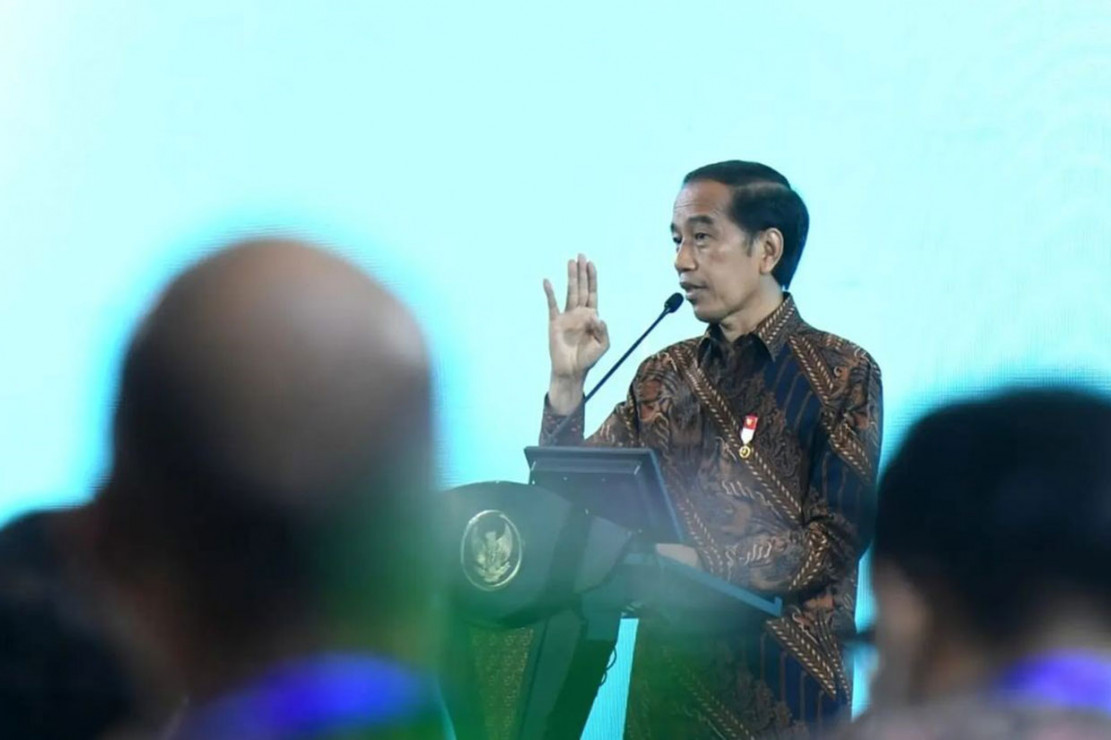 Jokowi Resmi Buka Sarasehan 100 Ekonom Indonesia - Medcom.id