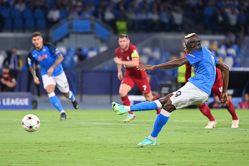 Napoli menggandakan keunggulan pada menit ke-31 lewat sepakan Andre-Frank Zambo Anguissa, setelah sebelumnya melakukan umpan 1-2 dengan Zielinski. Skor menjadi 2-0.