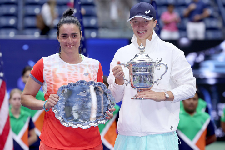 Iga Swiatek berhasil menjuarai nomor tunggal putri US Open 2022, usai menghadapi Ons Jabeur.