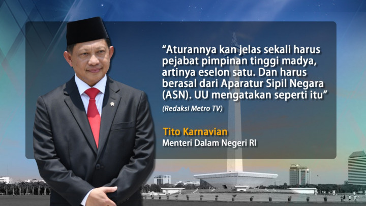 Siapa Calon Penjabat Gubernur DKI Jakarta?