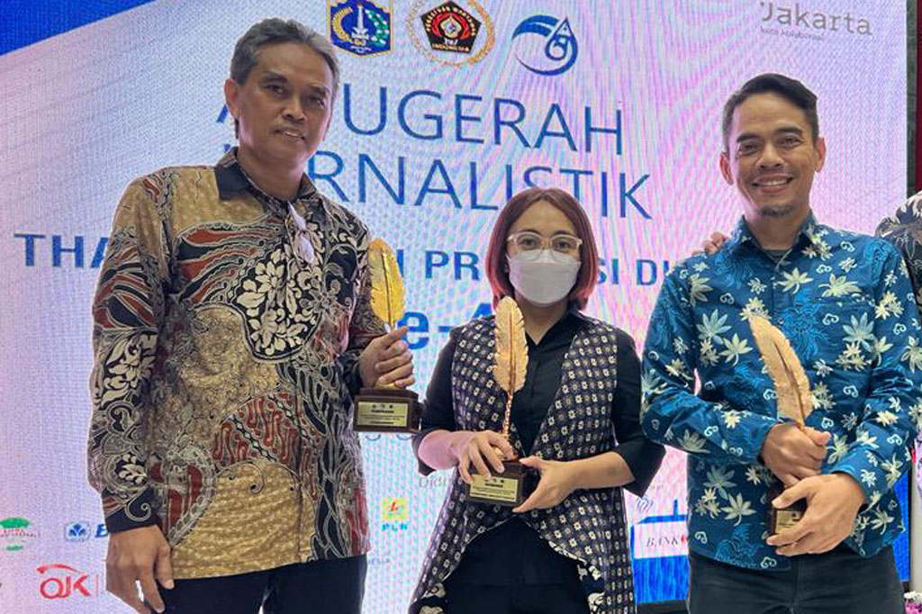 Satu lagi media yang tergabung dalam Media Group, yaitu Metro TV juga memperoleh menghargaan dalam kategori terestrial. 