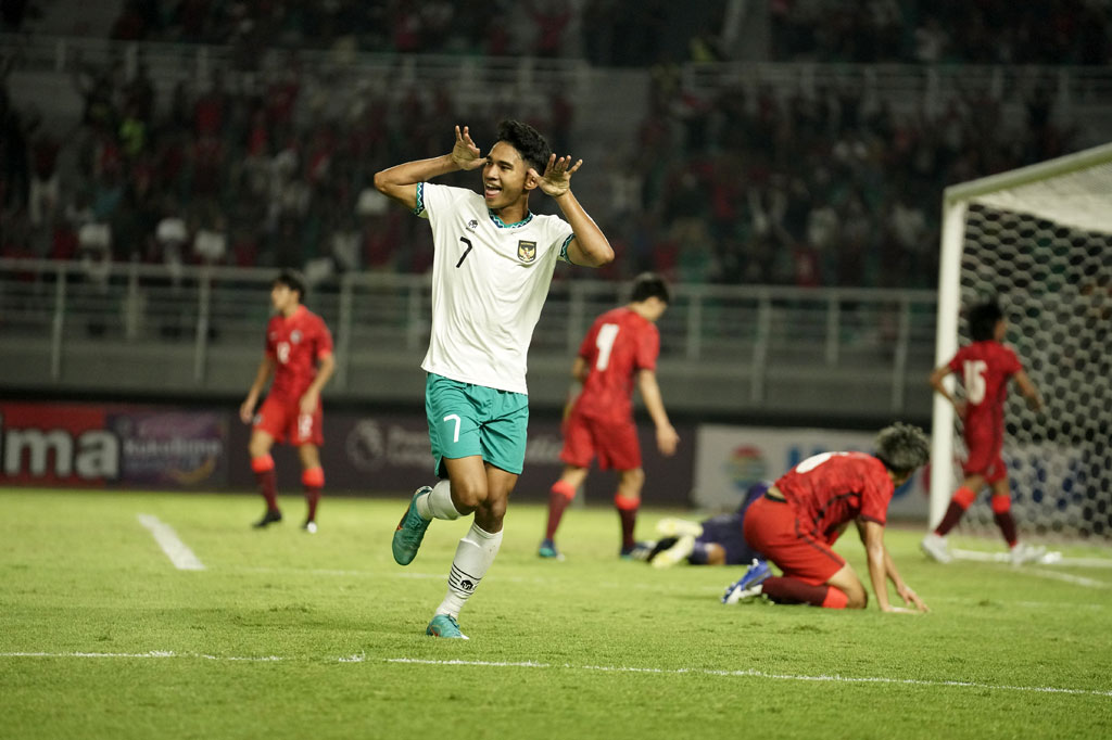 Indonesia menambah dua gol lagi di babak kedua lewat aksi Marselino Ferdinan pada menit ke-86 dan 90, setelah sebelumnya Hong Kong berhasil memperkecil ketertinggalan pada menit ke-63.