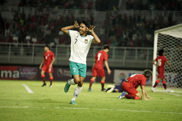 Timnas Indonesia U-20 kembali meraih kemenangan penuh pada laga babak kualifikasi Piala Asia U-20 2023. Garuda Nusantara berhasil mengalahkan Hong Kong  dengan skor telak 5-1, Jumat, 16 September 2022 malam.
