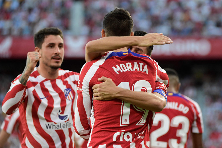 Atletico Madrid sukses meraih kemenangan 2-0 di kandang Sevilla. 