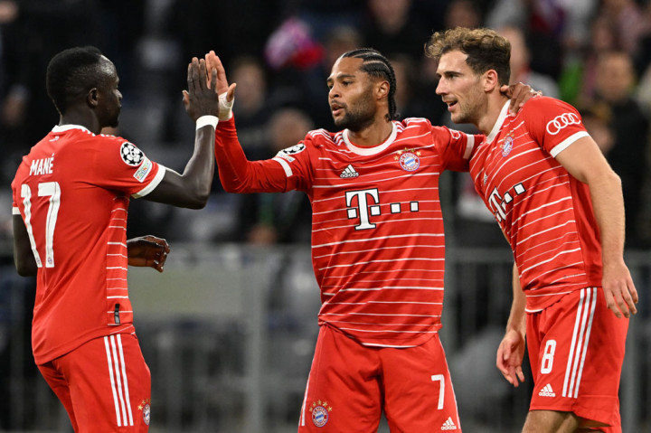 Pada menit ke-21, Bayern mencetak gol ketiga lewat aksi Sadio Mane. Penyerang asal Senegal itu lolos dari  pengawalan dua pemain lawan dan menggiring bola ke area penalti sebelum melepaskan sepakan kaki kiri mendatar yang gagal dihentikan kiper Viktoria Plazen, Marian Tyrdon.