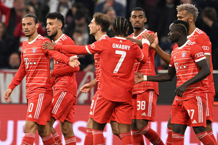 Unggul tiga gol, Bayern melanjutkan dominasinya setelah turun minum. Pada menit ke-50, Sane mencetak gol keduanya di pertandingan ini untuk mengubah skor menjadi 4-0.