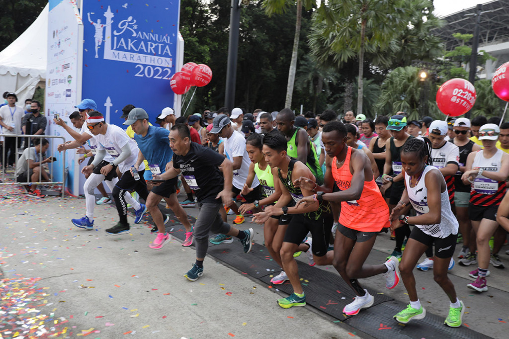 Jakarta Marathon merupakan ajang lari maraton yang masuk dalam daftar World Marathon Majors AIMS Grade-A.